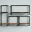 Ensemble de 4 tablettes murales Brooksville-1709853737