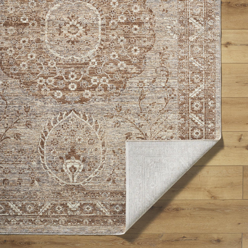 Bernuth Traditional Machine Woven Area Rug MIP2303, Rectangle 5' x 7'10"