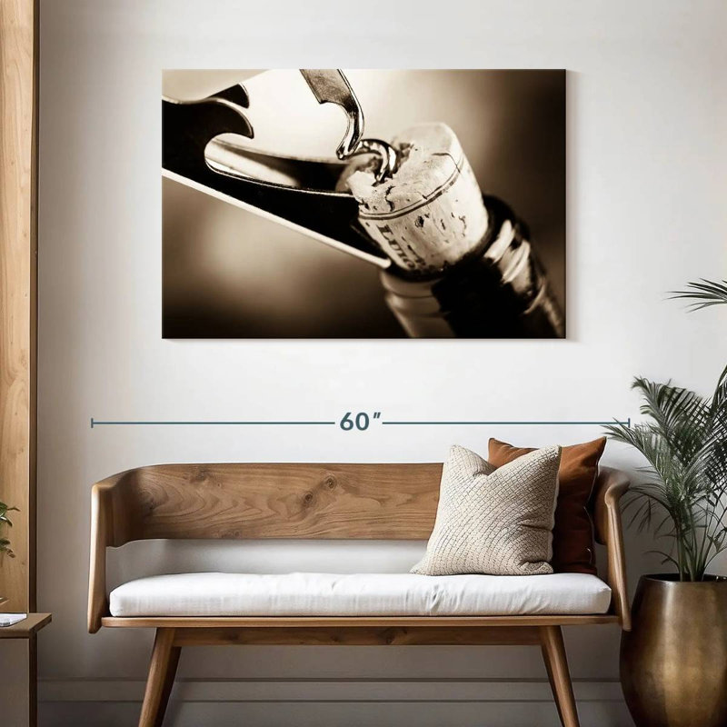 Yarlin Wine Cork, 30" H x 45" W