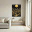 Golden Moon, reproduction d'art sur toile, ensemble de 1-129351781-129351782