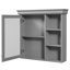 Armoire à pharmacie de 30 po avec miroir, fixation murale, pour rangement dans la chambre à coucher 28,15 po - Armoire à miroir montée, tablettes réglables, quincaillerie exquise
