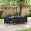 Garden Dining Set 9 Pcs Polypropylene-273758750-273758721