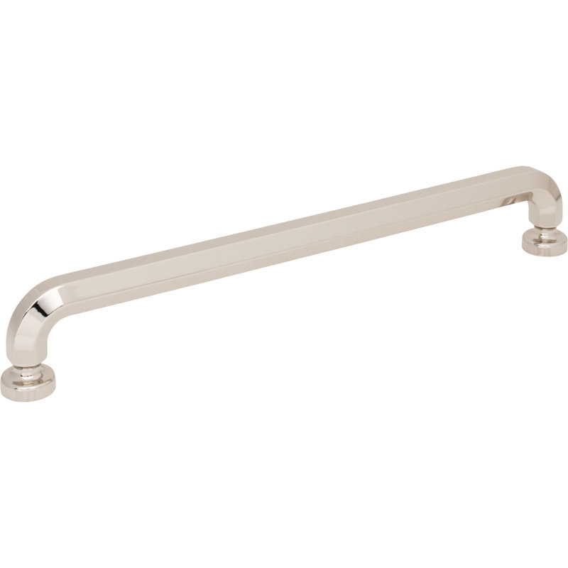 Stanmore Appliance Pull, 12", Polished Nickel