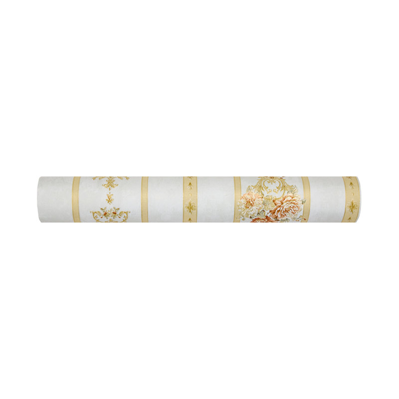 Non-Pasted Non-Woven 3D Embossed Wallpaper Roll
