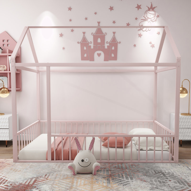 Lit en métal Lanark par Harper Orchard, Simple, Rose