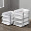 Stackable 3-Tier Desktop Document Organizer