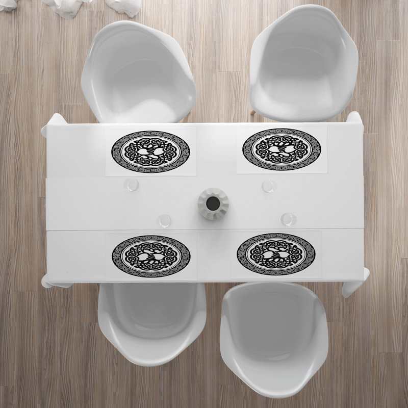 Polyester Geometric Rectangle Placemat