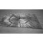 Tapis beige rectangulaire en polyester / polypropylène tissé à la machine-128923759