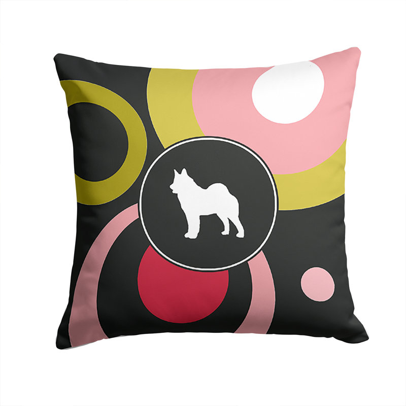 Coussin décoratif intérieur/extérieur norvégien elkhound