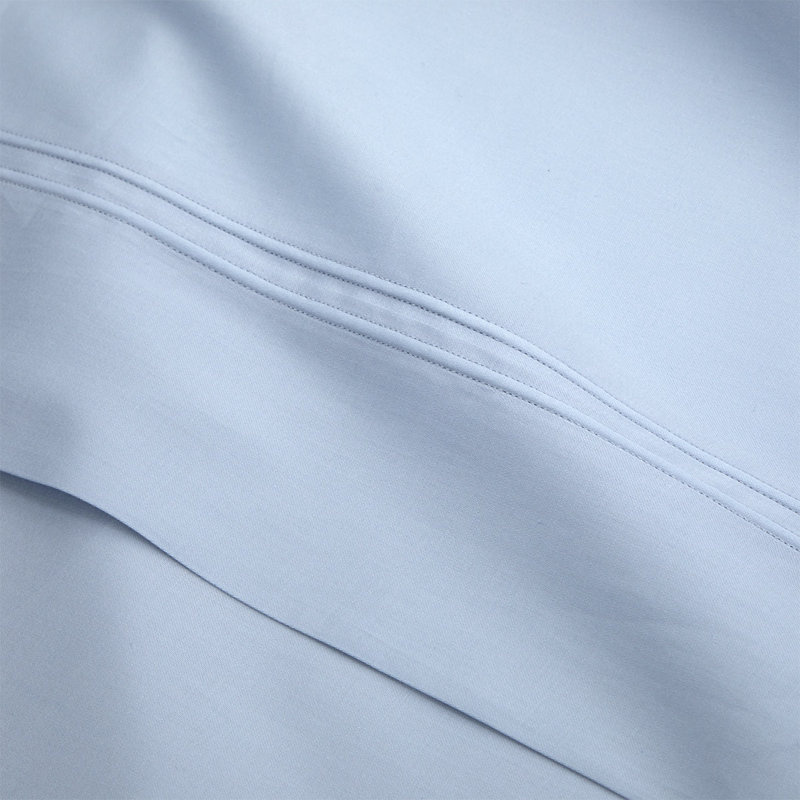 Triomphe Flat Sheet, King Flat Sheet, Celeste