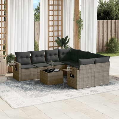 Ensemble de canapé de jardin Vidaxl