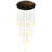 Baku 31 - Light Dimmable LED Sphere. Teardrop Chandelier