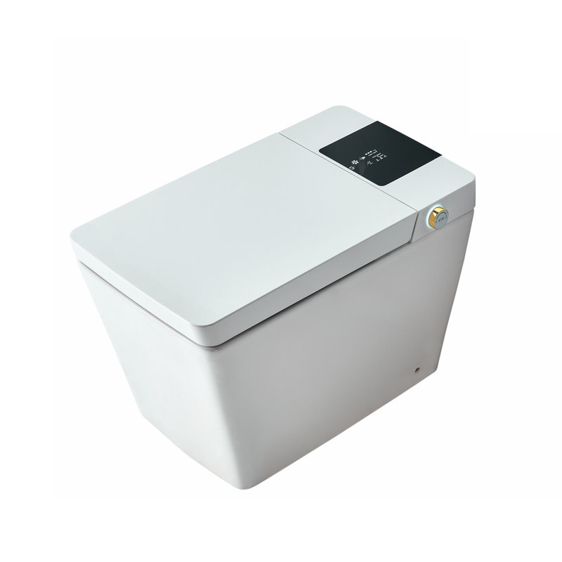 SJ STAR&JANE Smart Bidet Toilet With Modern Display, Heated Seat, Instant Water Heating, Auto Open/Close/Flush, Dual Nozzle