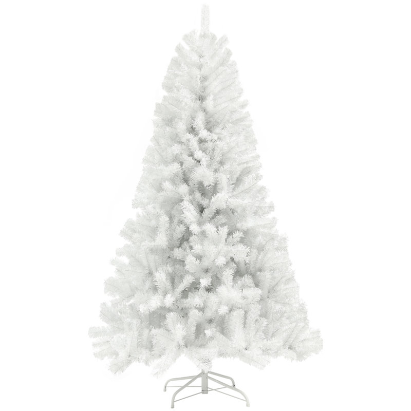 HOMCOM 7.5Ft Tall Artificial Christmas Tree, 7.5' H