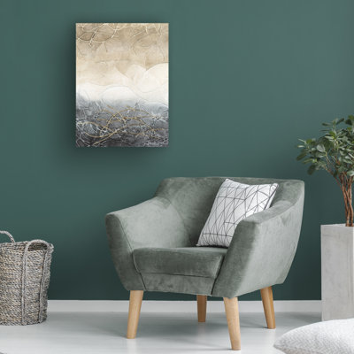 Ebern Designs, art mural sur toile Vanna Lam taupe et crépuscule I WAG37734