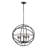 Florentin 5-Light Bronze Globe Chandelier