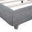 Teddy Fleece Upholstered Platform Bed With Thick Fabric, Solid Frame And Stylish Curve-Shaped Design-351368379-351368378