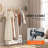 Manouch Metal Adjustable Rolling Clothing Rack