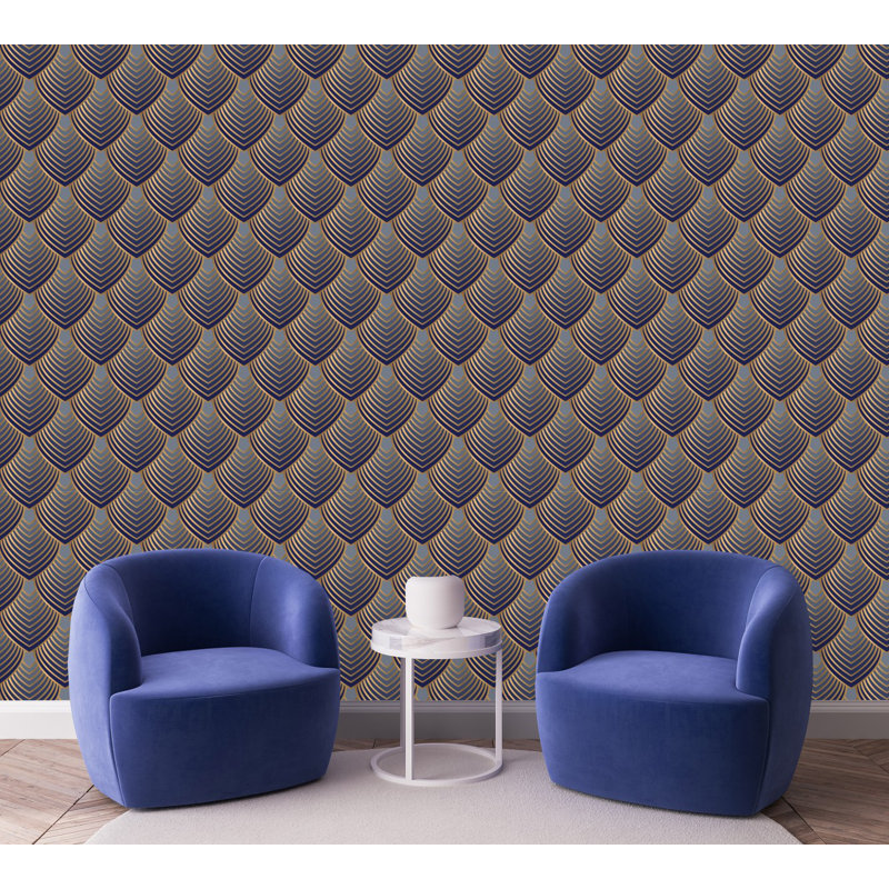 Humnah Floral Tile, 2.08' W x 18.75' L