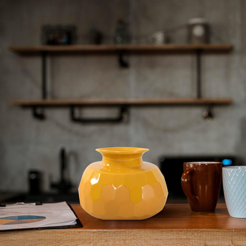 Vase en céramique Golden Bee