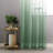 2 Panels Ombre Sheer Curtains - Faux Linen Gradient Semi Voile Grommet Top Drapes for Bedroom and Living Room Decor-968417347-968417359