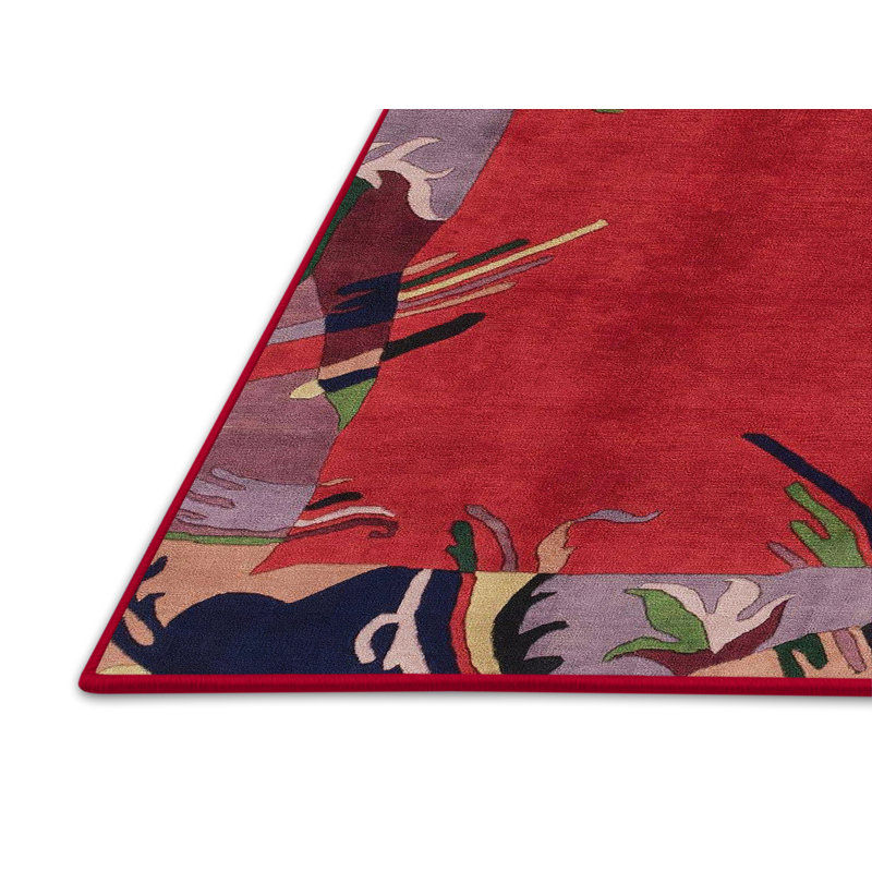 Steves Abstract Indoor Rug, Rectangle 5' x 7'