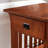 Mission Solid + Manufactured Wood Side Table-62793096