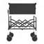 Chariot pliable et léger à roulettes, capacité de 102 kg (225 lb), chariot utilitaire portatif idéal pour les courses, le camping et le jardinage.