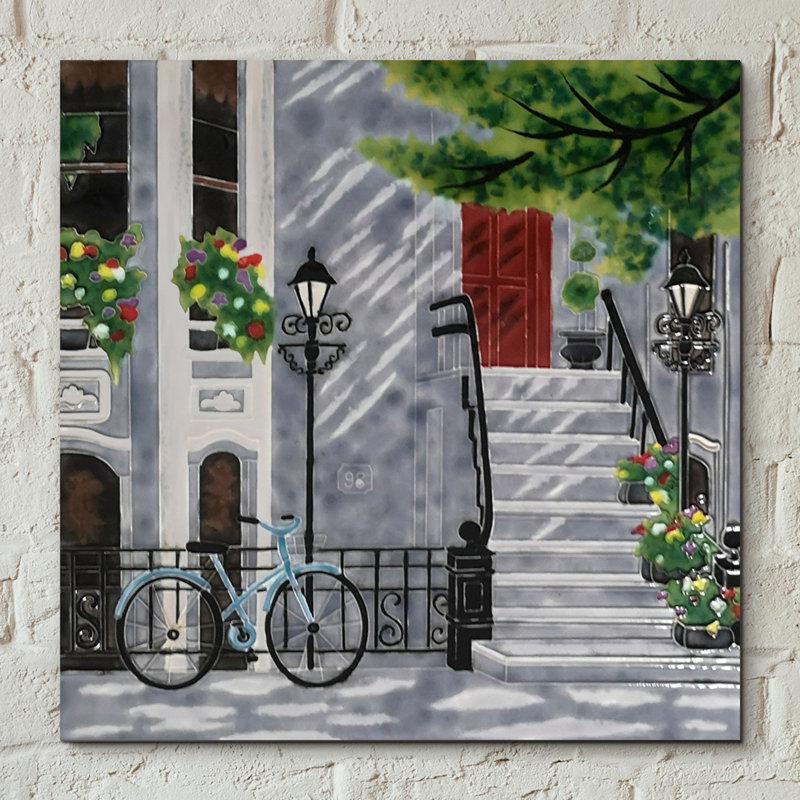 Handmade Buildings & Architecture Ceramic / Porcelain Wall Decor