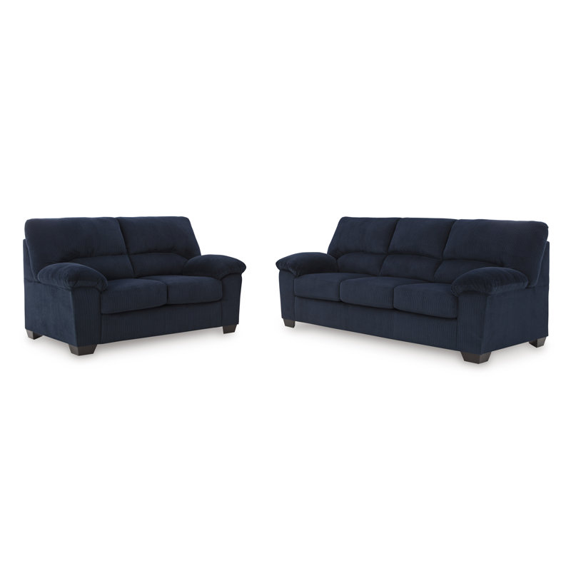 Barbatti 2-Piece Upholstery Package, Navy