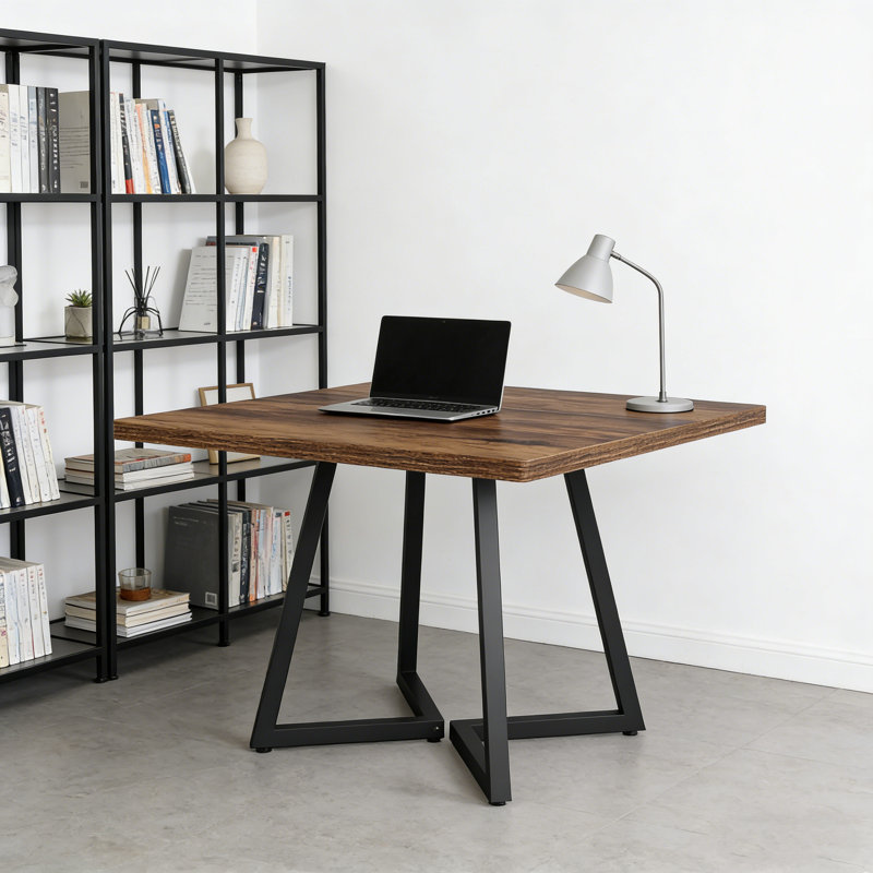 Table de salle à manger 31,5 ", table de cuisine en bois pour 4