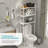 Noeli 3 Tiers Tall Over the Toilet Storage Rack and Shelf, White