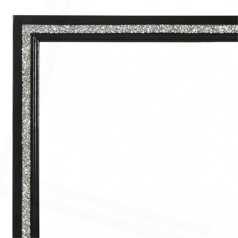 Miroir noir patiné