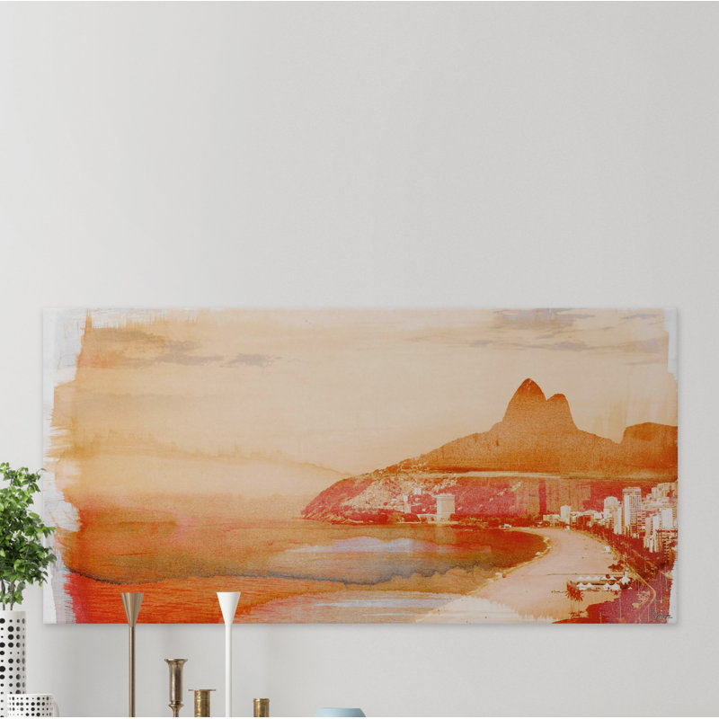 «Sugar Loaf» par Parvez Taj, reproduction d'art sur toile tendue, H 20 po x l 40 po