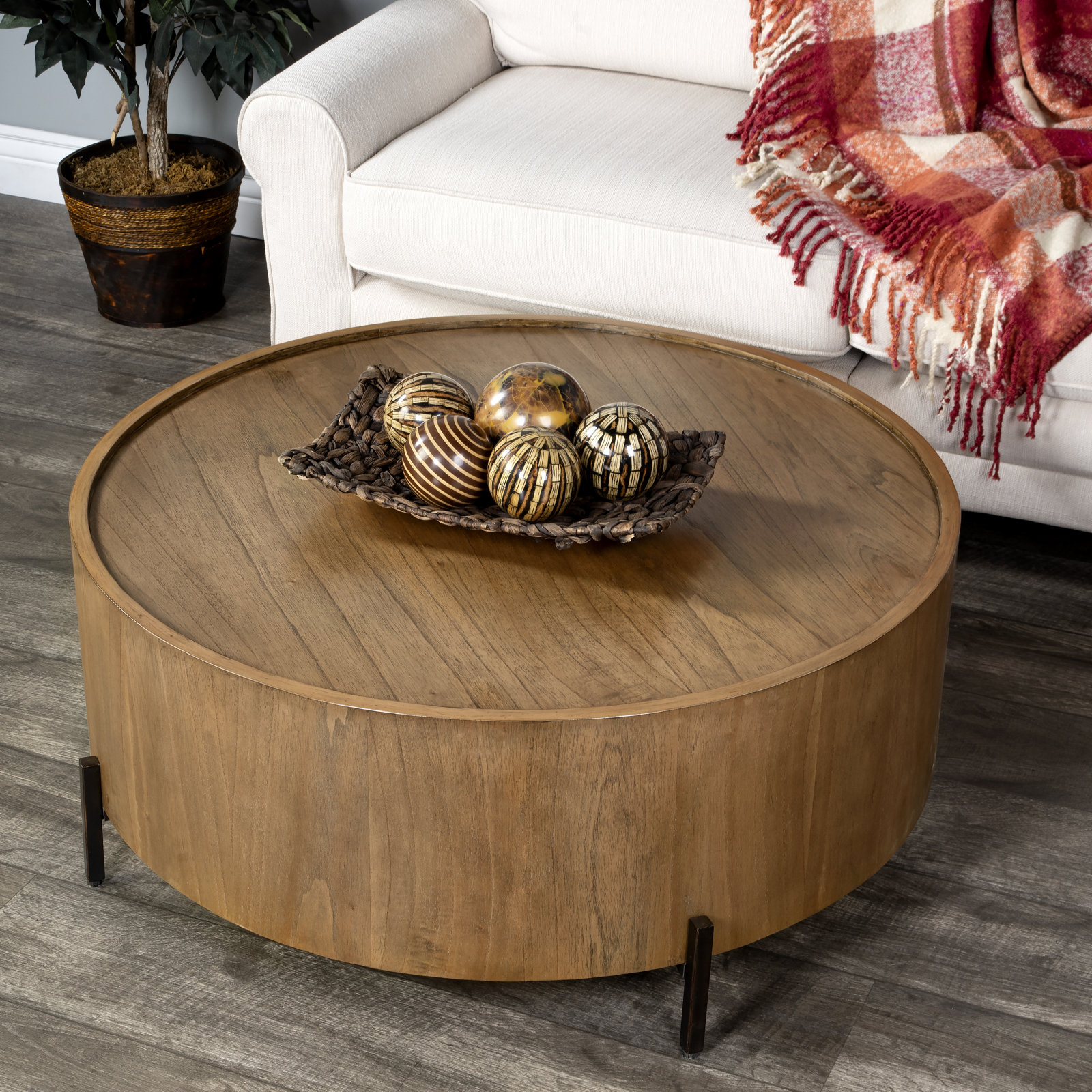 Alisha Coffee Table, Sandy Shore