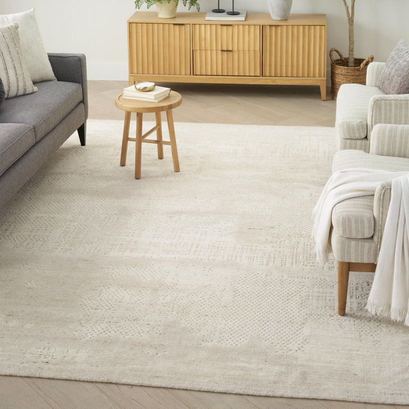 Grete Abstract Handmade Area Rug, Rectangle 236 x 297 cm
