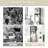 Trijal Metal & MDF Wood, Over Toilet Storage Cabinet with Barn Doors-346359625