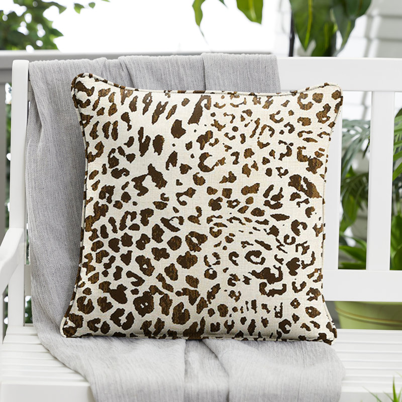  Housse et insert d'oreiller Sunbrella, Espresso, 20 po x 20 po