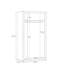 Rajeeni Manufactured Wood Wardrobe