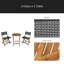 2 chaises + 1 table