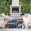 Tapis intérieur / extérieur en polypropylène touffeté à la machine Jayda-86811286