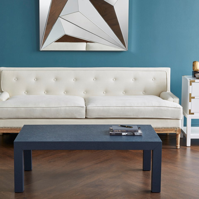 Parsons Coffee Table, Navy Blue