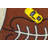 Furnish My Place Nicole 715 Football Shape Kids Play Area Rug for Playroom | Bathroom & Kindergarten Classroom | Football Shaped Rug |Contemporary |Multicolor-43425049