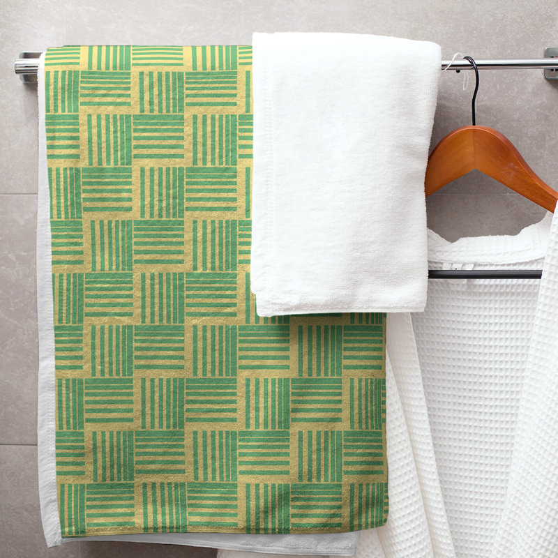 Jaya Bath Towel, Light Green