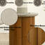 Table d'appoint circulaire moderne, simple et élégante