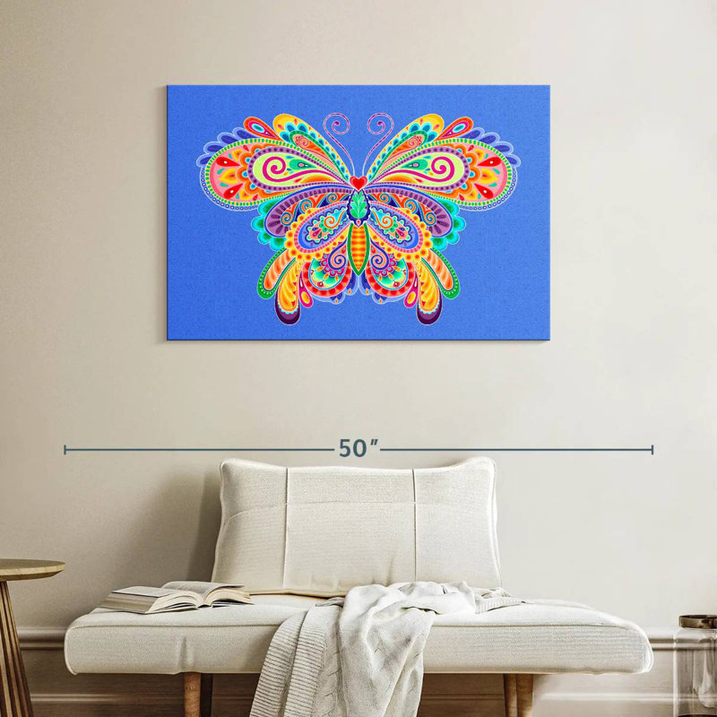 Papillon Brampt, H 26 po x l 39 po