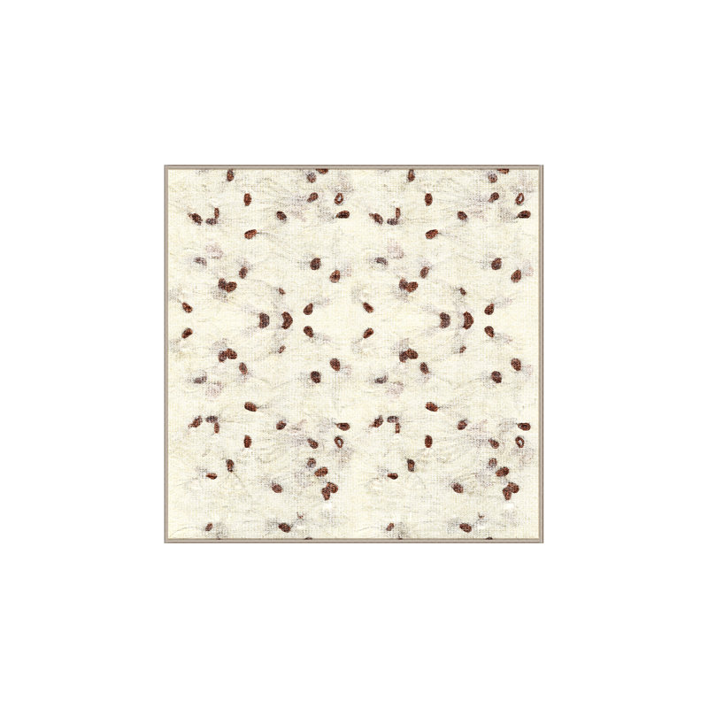 Rajeen Hand Loomed Washable Floral Indoor Rug, Square 6'