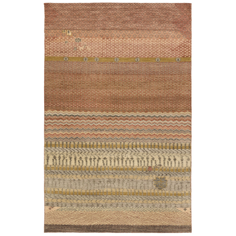 Jaipur Living Kakero LIB14 Handknotted Bohemian Red Area Rug (10'x14'), Rectangle 10' x 14'