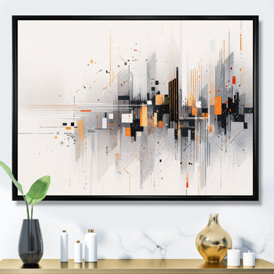 «Grey Symmetric Meets On», reproduction sur toile
