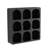 Cole And Grey Wood 9 Shelf Geometric Wall Shelf-2038186608